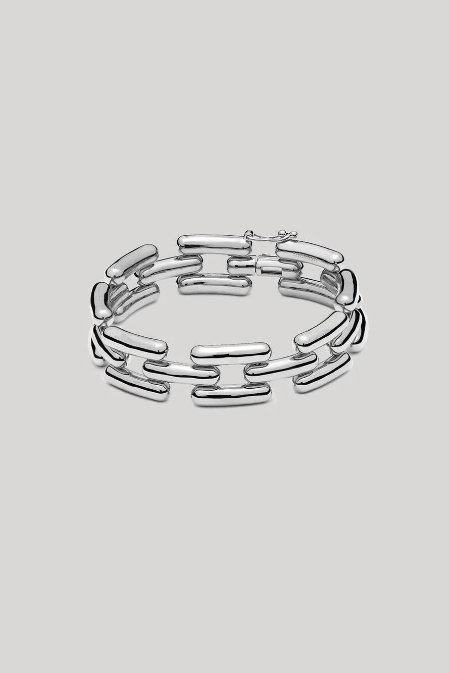 NEW LIÉ STUDIO women's freya bracelet in silver